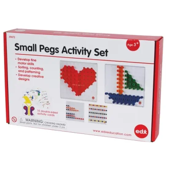 Edx Education Small Pegs Activity Set image {1}