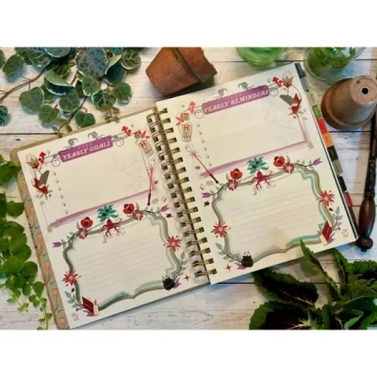 Wizarding World Harry Potter 2024 Weekly Planner 8"x9" Herbology image {7}