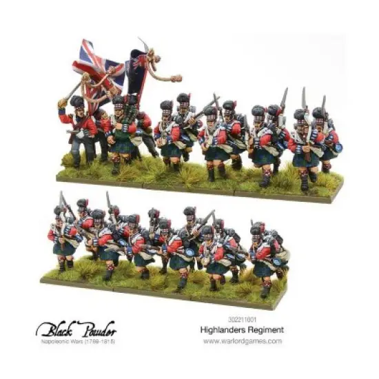 Highlander Regiment Miniatures Box Set image {2}