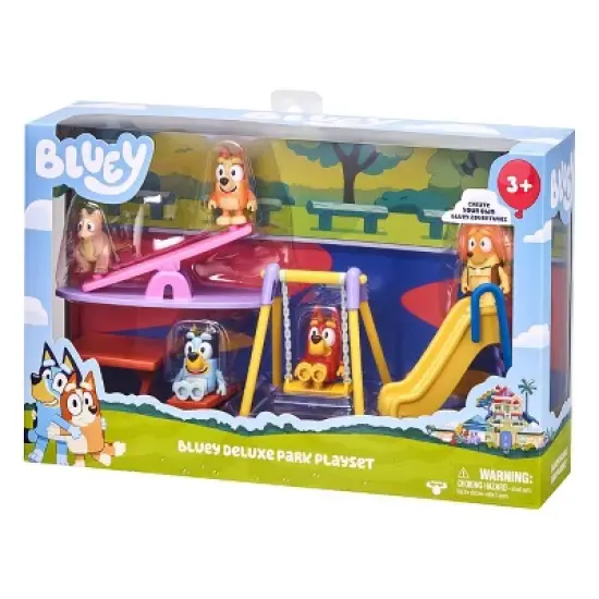 Bluey Deluxe Park Themed Playset image {4}