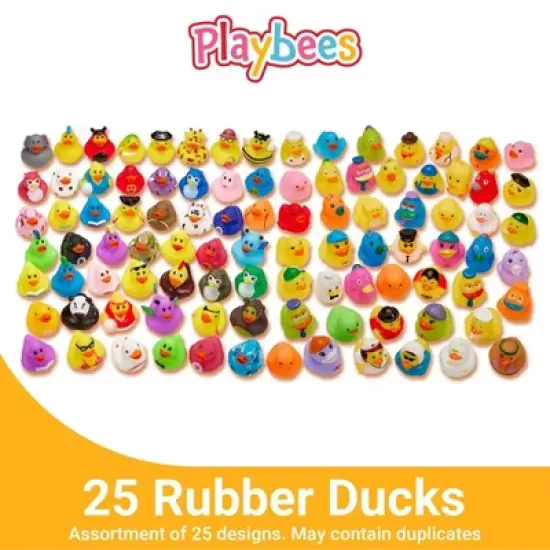 Playbees Rubber Ducks  Bulk 25 image {2}