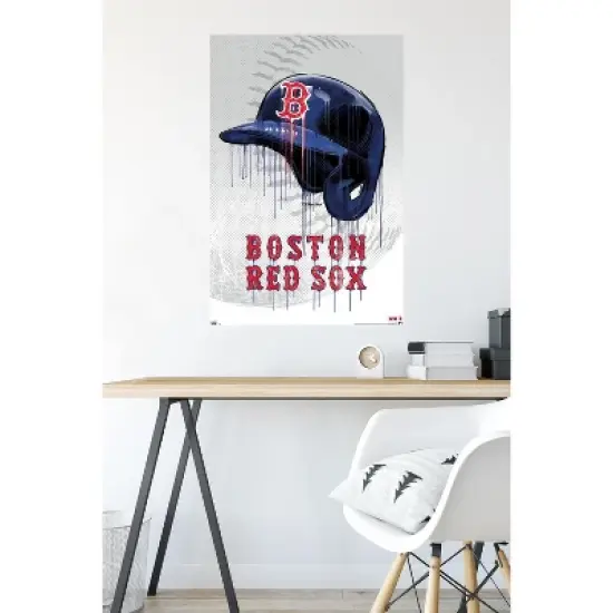 Trends International MLB Boston Red Sox - Drip Helmet 20 Unframed Wall Poster Prints image {5}