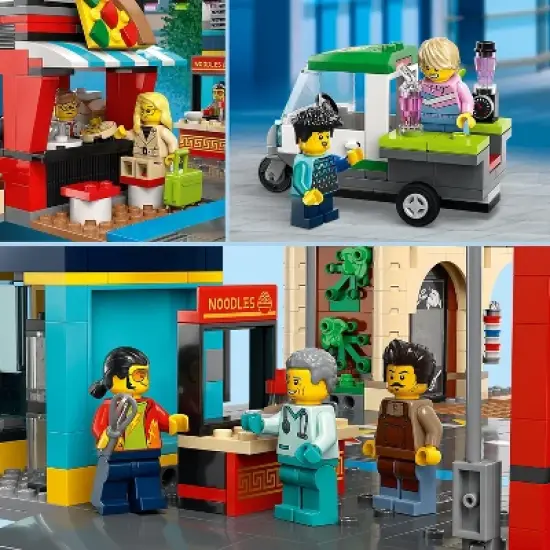 LEGO City Downtown Modular Building Toy Set 60380 image {4}