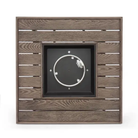 Elberton Outdoor Square Fire Pit - Brown - Christopher Knight Home image {5}