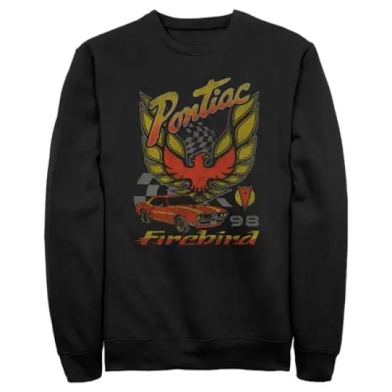 Men's General Motors Retro Pontiac Firebird Logo Sweatshirt image {3}