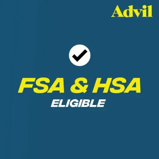 Advil Ibuprofen Dual Action NSAID Back Pain Reliever Caplet - 72ct image {4}