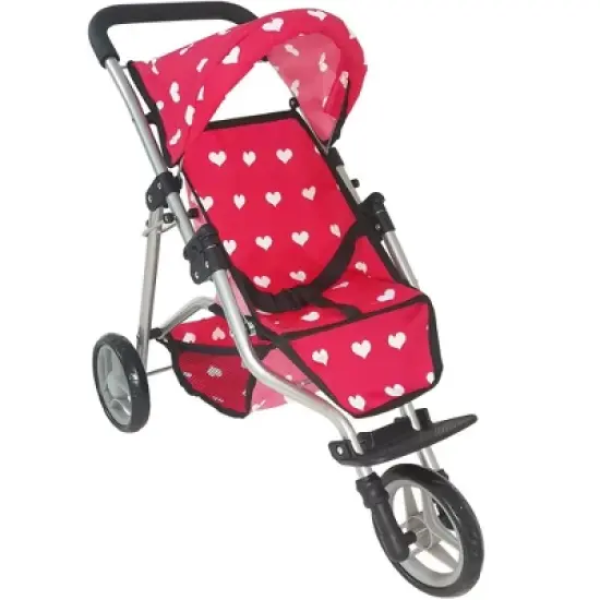 The New York Doll Collection Baby Doll Stroller - Jogging Toy Stroller image {9}
