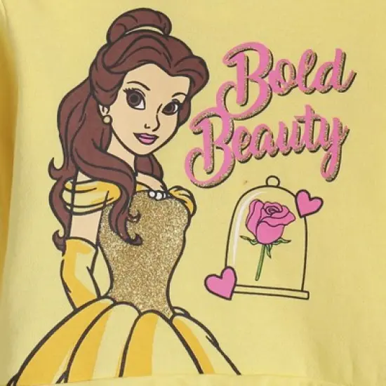 Disney Princess Mulan Rapunzel Jasmine Ariel Belle Cinderella Tiana Tinker Girls Pullover Hoodie Legging Toddler to Big Kid image {5}