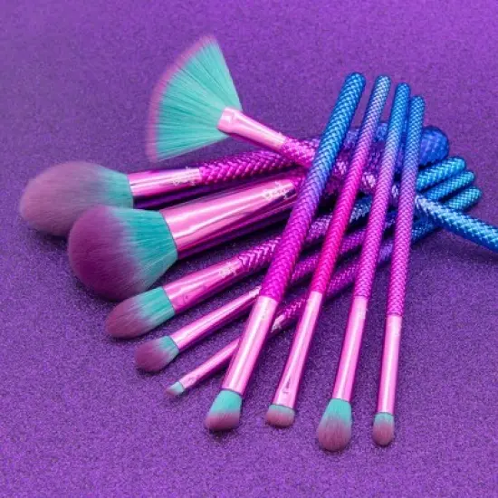 MODA Brush Prismatic Signature 10pc Makeup Brush Kit, Includes Radiance, Blender, and Crease Makeup Brushes image {5}