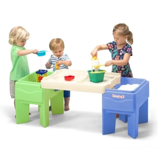 In and Out Activity Kids' Table - Simplay3: Sensory & Art Desk with Storage Bins for Toddlers, Ages 1.5+ image {4}