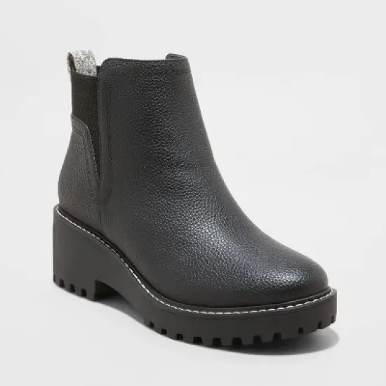 Women's Taci Boots - Universal Thread&trade; Jet Black image {4}