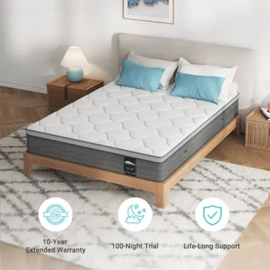 Serweet 14 inch 5-Zone Mattress image {5}