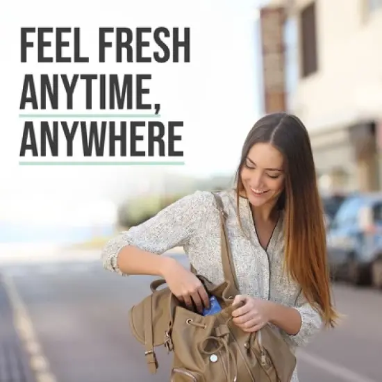 A Little Discretion, Please | Individually Wrapped Flushable Wipes Discreet Unmarked Packaging | Unscented image {4}