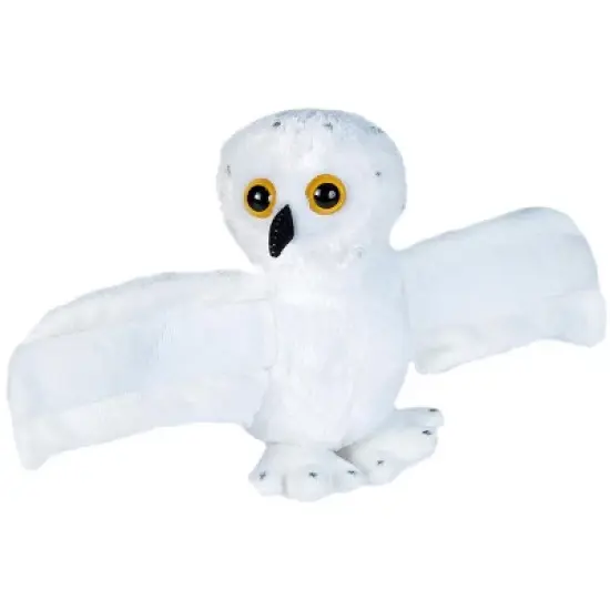 Wild Republic Huggers Snowy Owl Stuffed Animal, 8 Inches image {1}