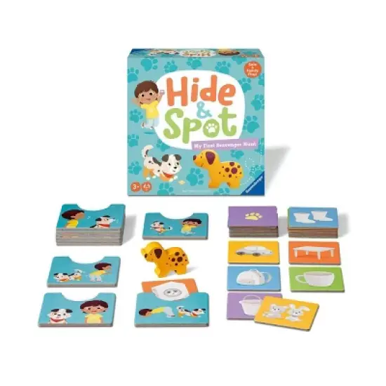 Ravensburger Hide & Spot Board Game: Creative Thinking, 15-Minute Play, Includes Cards and Wooden Pieces image {4}