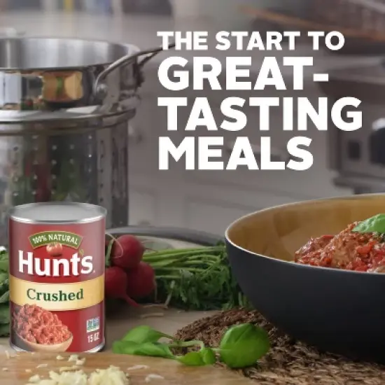 Hunt's Crushed Tomatoes - 15oz image {2}