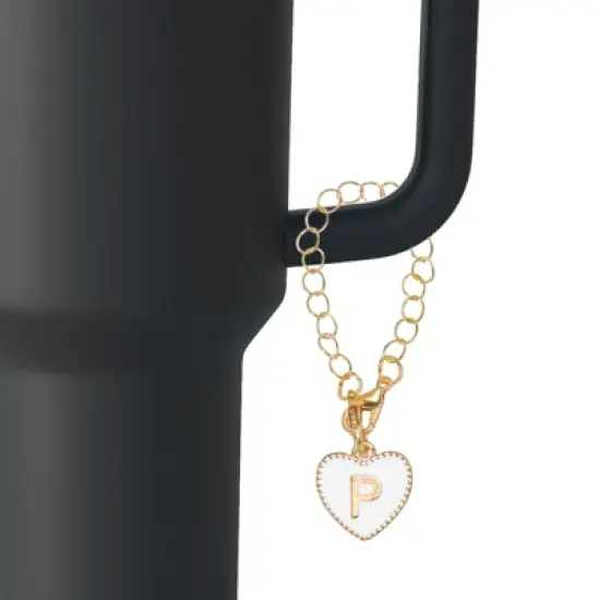 Unique Bargains Letter Accessories for Stanley Tumbler Cup Initial Name ID Personalized Charm P image {3}