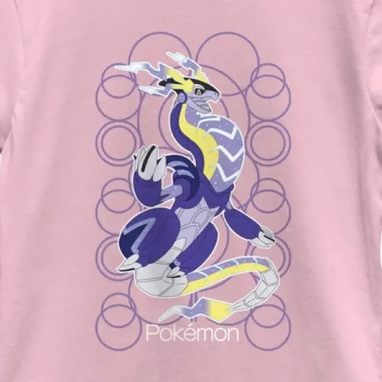 Girl's Pokemon Miraidon Portrait T-Shirt image {1}