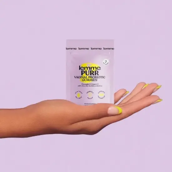 Lemme Purr Vegan Vaginal Probiotic Gummies - 14ct image {1}