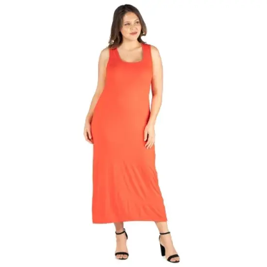 Racerback Style Maxi Plus Size Dress image {6}