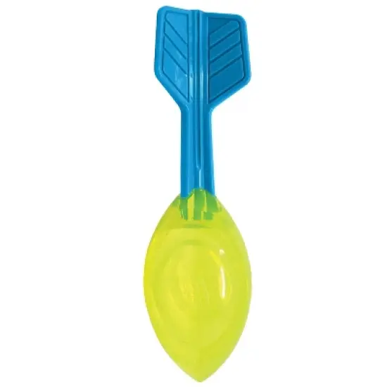 NERF 12" TPR Squeak Vortex Interactive Dog Toy - Green/Blue image {2}