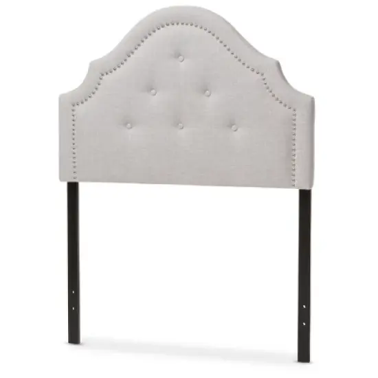 Cora Modern And Contemporary Fabric Upholstered Headboard - Twin - Baxton Studio image {5}