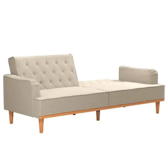 Stella Vintage Convertible Sofa Bed Futon - Mr. Kate image {4}
