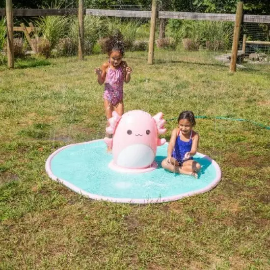 BigMouth Inc. Squishmallows Sprinkler Splash Pad - Archie the Axolot image {3}