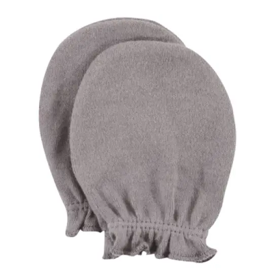 Hudson Baby Infant Boy Cotton Scratch Mittens, Forest, 0-6 Months image {3}