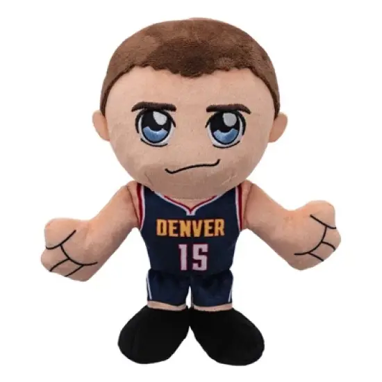 Bleacher Creatures Denver Nuggets Nikola Jokic 8" Kuricha Plush image {1}