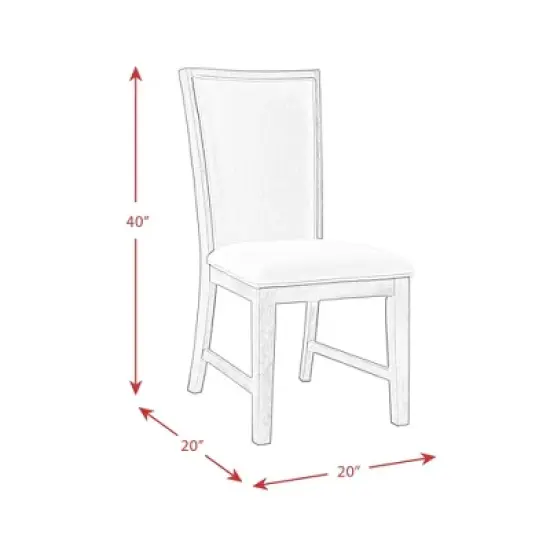 Jasper Slat Back Side Chair Set Toasted Walnut - Picket House Furnishings image {13}