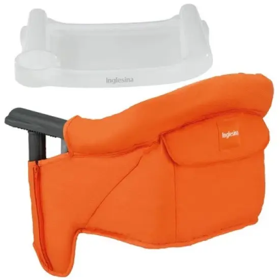 Inglesina - Fast Table Chair with Fast Tray: Hook On Portable High Chair for Babies and Toddlers - Includes Snap On Tray, Navy image {13}