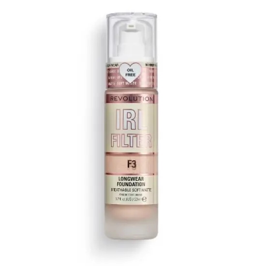 Makeup Revolution IRL Filter Longwear Foundation - 0.7 fl oz image {9}