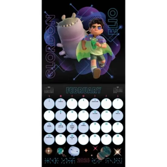 Disney 2026 Elio 12"x12" Wall Calendar image {2}