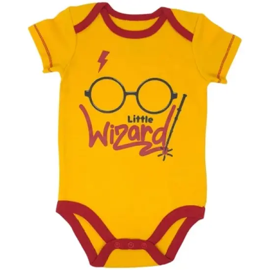 Harry Potter Baby 5 Pack Bodysuits Newborn to Infant  image {5}