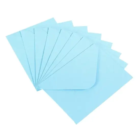 Unique Bargains Sturdy Paper Blank Card Envelopes with String Tie Closure 100 Pcs image {6}