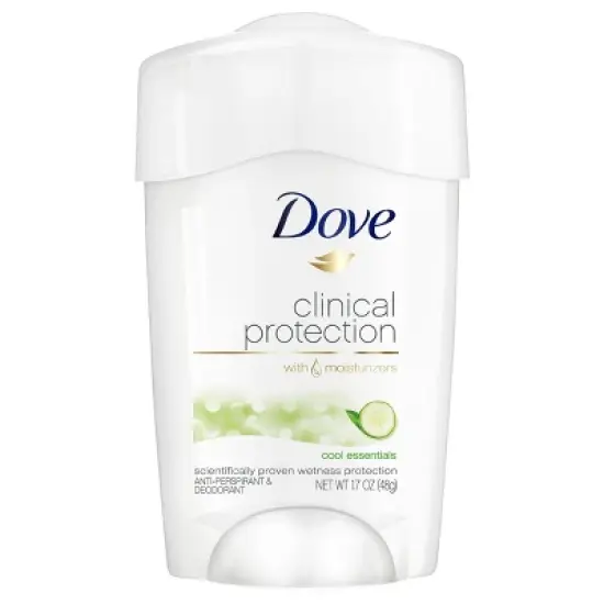 Dove Beauty Clinical Protection Cool Essentials Women's Solid Antiperspirant & Deodorant Stick - 1.7oz image {5}