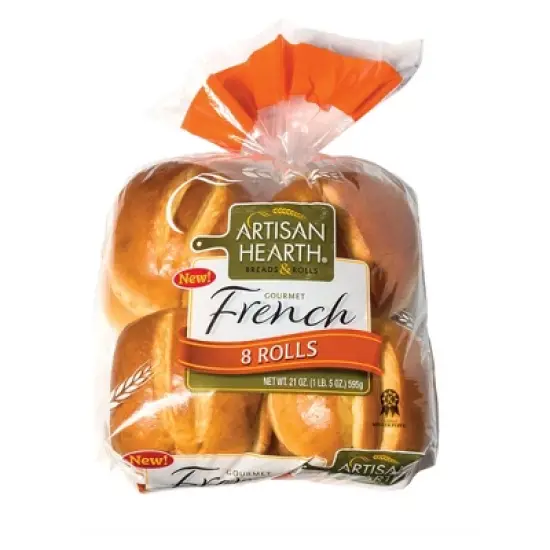 Artisan Hearth French Rolls - 21oz/8ct image {4}