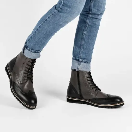 Thomas & Vine Elijah Wingtip Ankle Boot image {8}