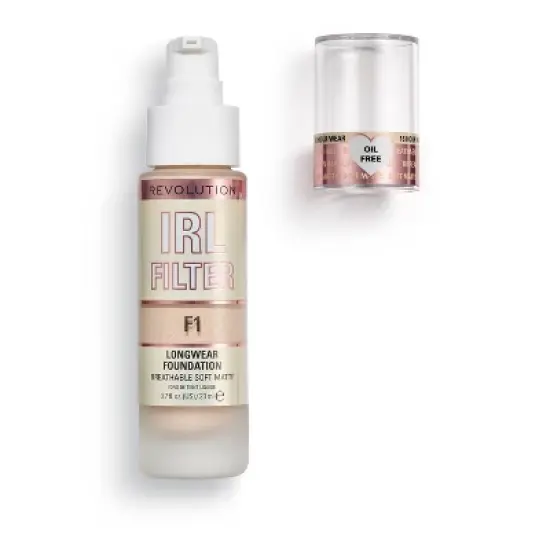 Makeup Revolution IRL Filter Longwear Foundation - 0.7 fl oz image {1}