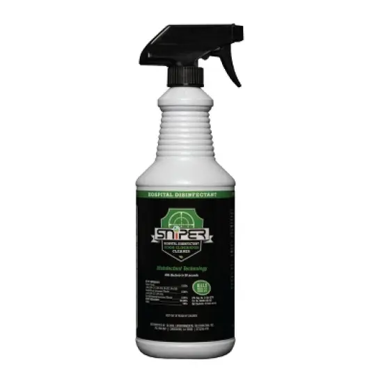 SNiPER Hospital Disinfectant, Odor Eliminator & All-Purpose Cleaner, 32 Fluid Ounce Spray image {3}