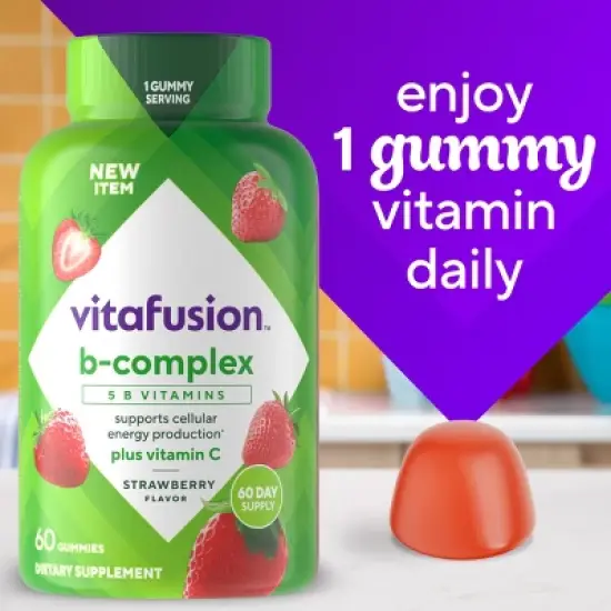 Vitafusion B-Complex Vitamin Gummies - 60ct image {6}