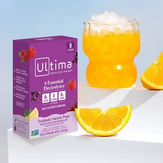 Ultima Replenisher Fruitastic Variety Pack Electrolyte Drink Mix - 8pk image {1}