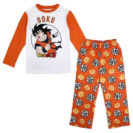 Dragonball Z Anime Cartoon Goku Character Youth Boys Pajama Set image {6}
