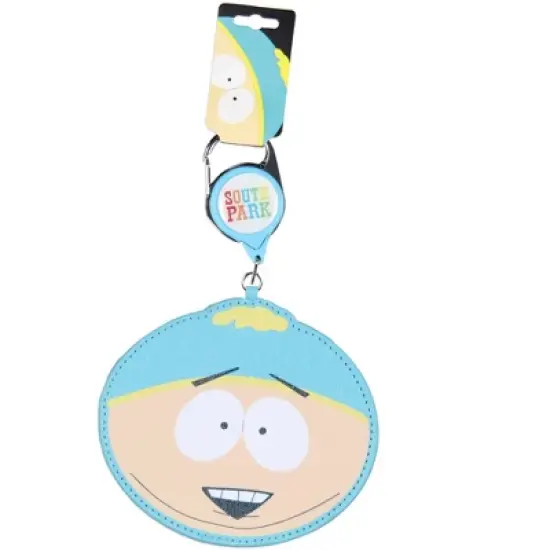 South Park Badge Reel Eric Cartman Head ID Holder Retractable Lanyard image {3}