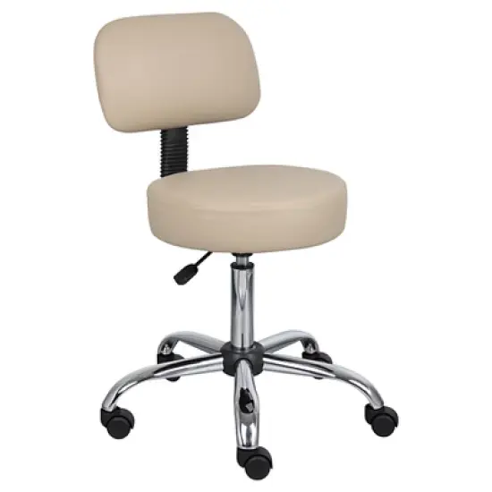 Medical Stool with Back Cushion - Boss Office Products image {7}