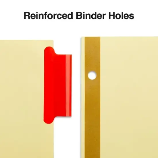 Staples Big Tab Insertable Paper Dividers 5-Tab Buff 4 Sets/PK 13515/14481 image {3}