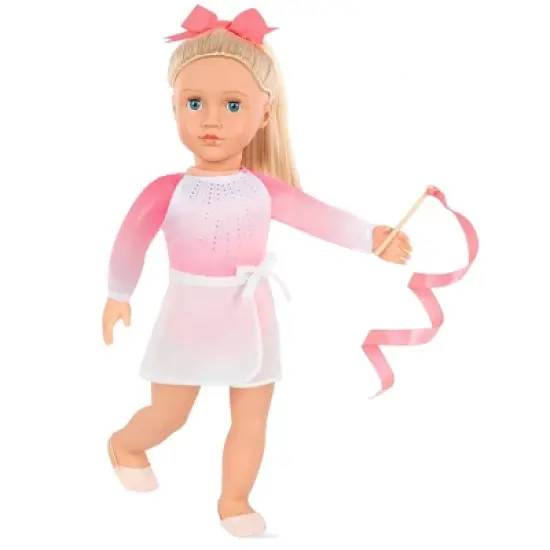 Our Generation Posable 18" Rhythmic Gymnastics Doll - Diane image {1}