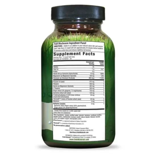 Irwin Naturals Sleep Fit + PM Fat Burner Dietary Supplements Softgels - 60ct image {2}