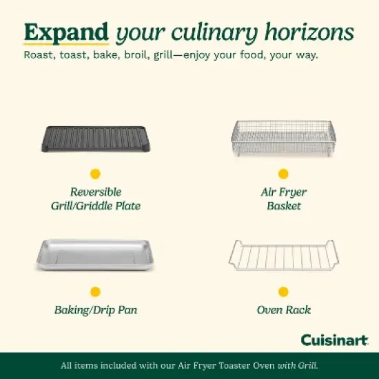 Cuisinart Air Fryer Toaster Oven with Grill image {3}